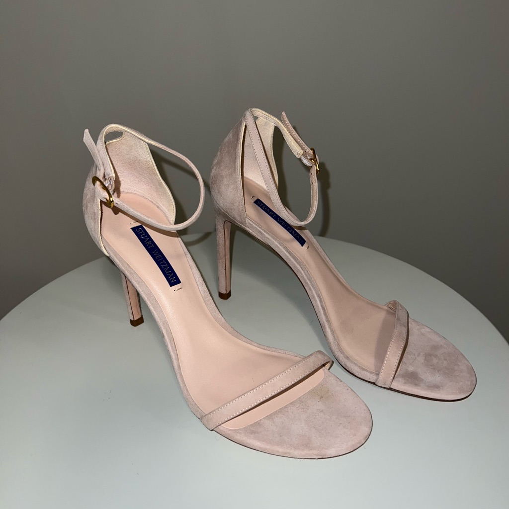 Stuart Weitzman Suede Heel